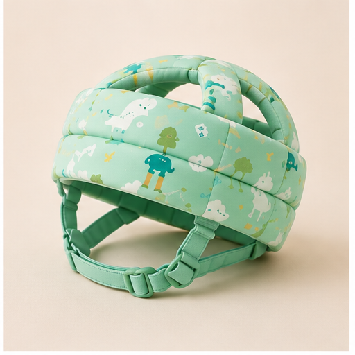 Casque de Protection Bébé + Genouillères OFFERTES